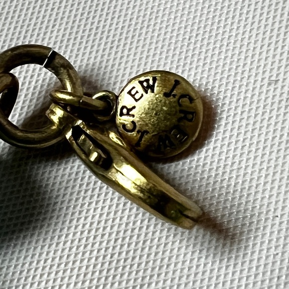 J. Crew Aqua Blue Beaded Bib Necklace statement Graduated Ball Marked nWOT - Picture 3 of 8